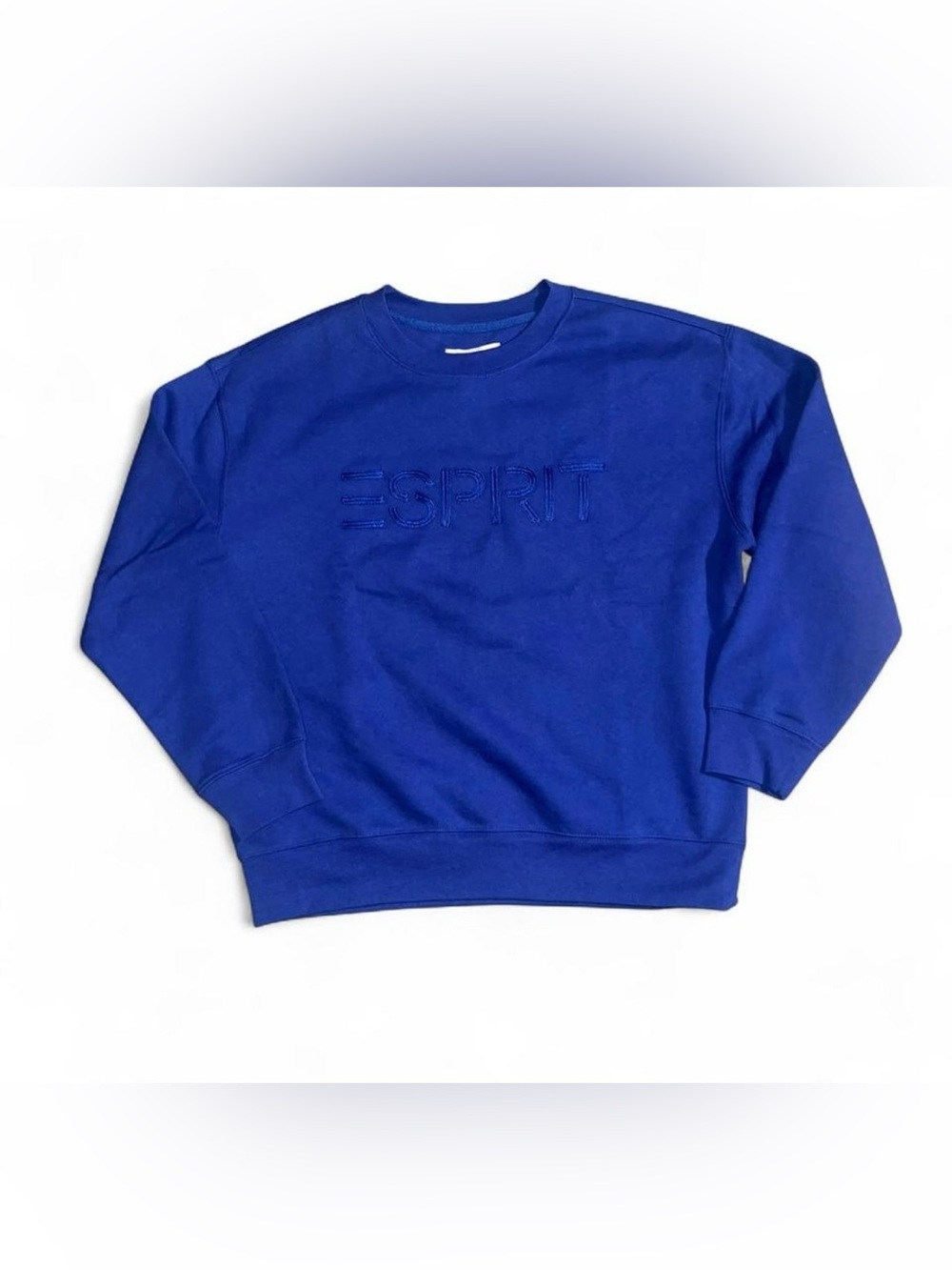 Blue Esprit vintage y2k style sweatshirt in size M. Brand new with tags